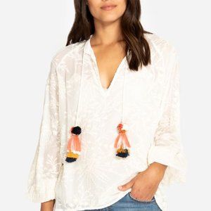 Johnny Was Rosanna Embroidered Top